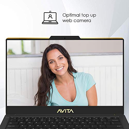 Image of AVITA Liber NS14A8INF561-PAF Special Edition Intel 10th Gen Core i5-10210U 14 inches(35cm) Gaming, Business Laptop (8GB /512GB SSD /Windows 10 Home /Integrated UHD Graphics, 1.25kg), Golden Matt Black