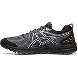 ASICS Women's Frequent Trail Running Shoes, 8, Black/Piedmont Grey (Apparel)