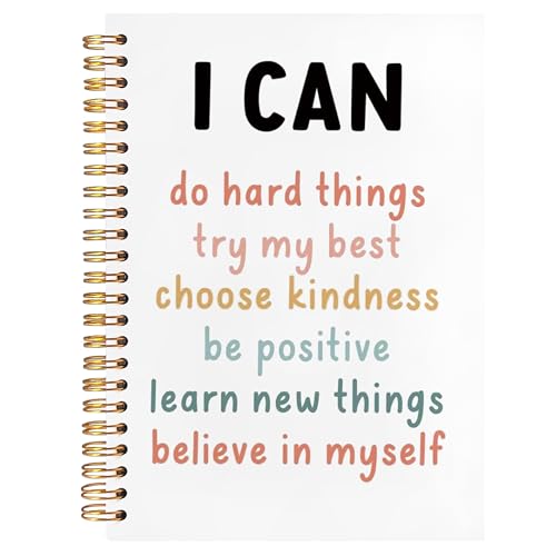 Carnet de motivation I Can Do Hard Things A5 à couverture rigide