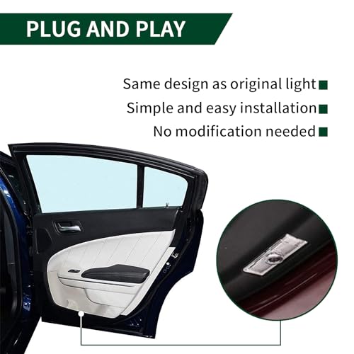 Luces de puerta Range Rover 2010-2022 proyectores de bienvenida que nunca se decoloran 5