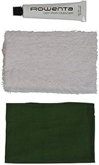 Rowenta ZD100 Non-Toxic Stainless Steel Soleplate Cleaner Kit for Steam Irons