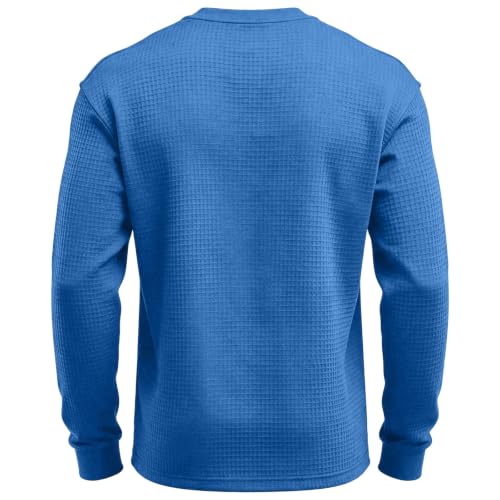 SdGgsgv Waffle Knit Game Day Sweatshirt Athletic Crewneck Sweatshirt Men - image 3