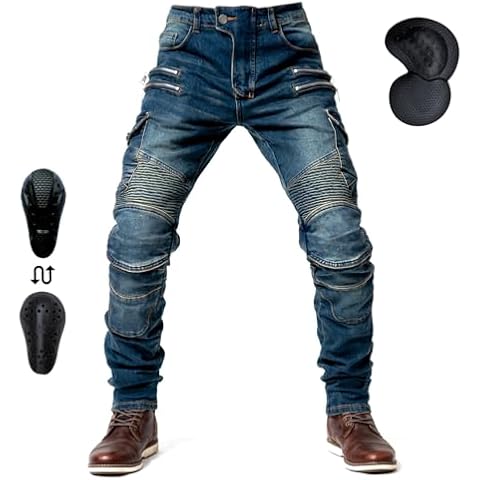 Pantalon Moto Homme oFzimTo Cover