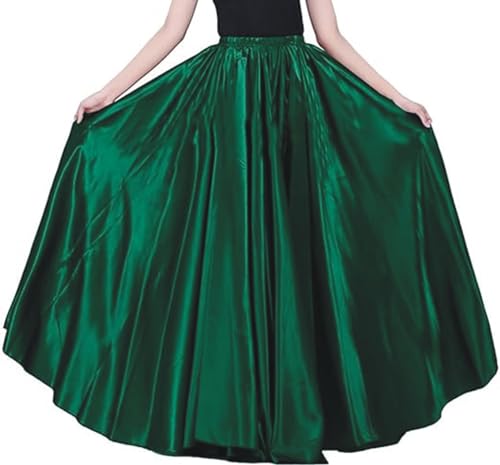 Image of Radhika 'n' Dhaanya creation Women's Silk Fabric Double Umbrella Lehenga Skirt Flare 8 to 9 mtrs.