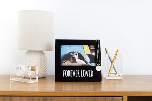 Pearhead Forever Loved Pet Keepsake Picture Frame, Photo Frame for Pet Owners and Dog Lovers, Ideal Memorial Gift for Loss of Dog and Pet Remembrance, Wall Mount And Tabletop Frame, Black by Pearhead - Image 7