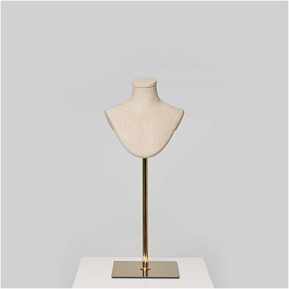 Jewelry Display Stand Metal Freestanding Hat and Wig Rack Mannequin Head Headwear Jewelry Displaying with Metal Mount Base Jewelry Organizer Holder