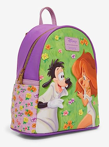 Loungefly Disney A Goofy Movie Max & Roxanne Flowers Mini Backpack MULTI NONE2