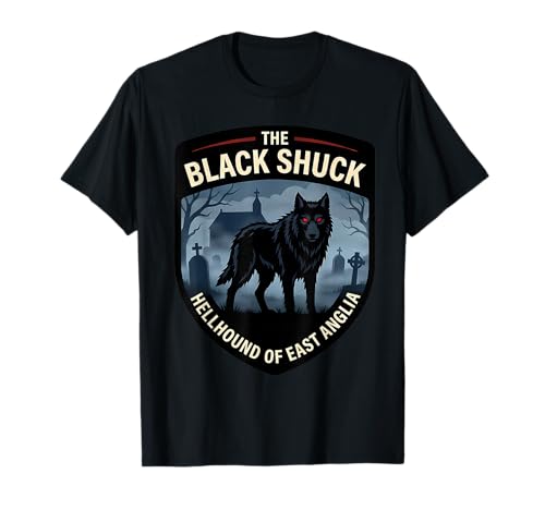 Black Shuck Hellhound East Anglia Mythical Beast T-Shirt