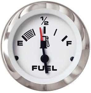 Teleflex Lido Series Fuel Gauge 2in 65496p