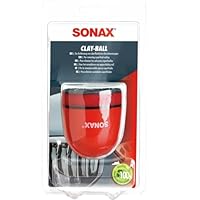 SONAX Clay-Ball (1 Stück) Problemlöser gegen hartnäckige Verschmutzungen auf Lack und Glas | Art-Nr. 04197000