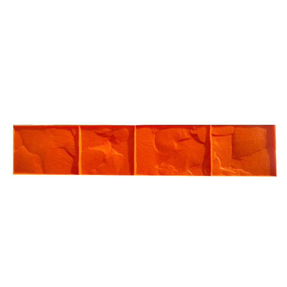 Molde de hormigón impreso imitacion Cenefa Adoquin 72x14 cm - Moldes Hormigon Impreso (FLEXIBLE)