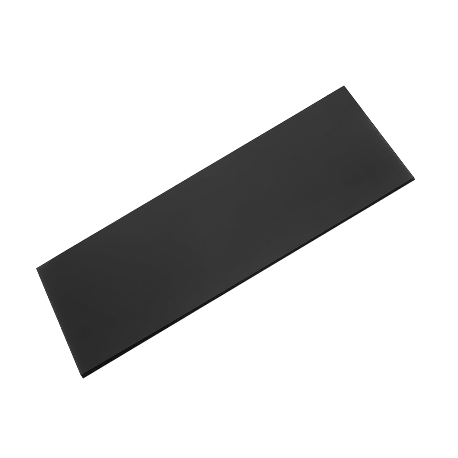 MECCANIXITY UHMW Sheet Ultra High Molecular Weight Polyethylene Sheet, 1/8" Thick Hard HDPE Plastic Sheet Board for Marine Board,DIY Craft, Marine Plywood 12" x 6" Black