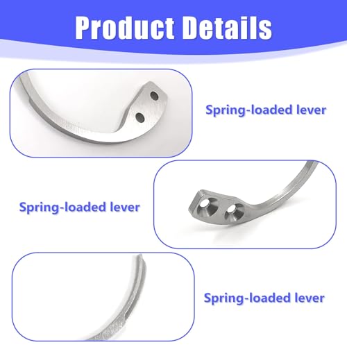 Etikettenentferner, Detacher Diebstahlsicherung, Haken, Diebstahlsicherung, tragbar, aus Aluminiumlegierung, Mehrzweck-Sicherheitswerkzeug zum Entfernen von Schutzetiketten