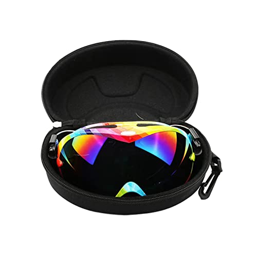 SUNTRADE Large Hard Sports Glasses Case, Snow Goggles Box, Sports Glasses Storage Holder, Protective Goggle Case,2pcs (Black) - Image 4