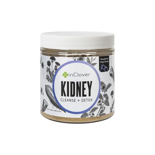 InClover Kidney Bladder and Urinary Health Supplement for Dogs & Cats - with Resveratrol (Found in Cranberries) L-Carnitine & D-Mannose Supports a Healthy Urinary Tract and Optimal Renal Function