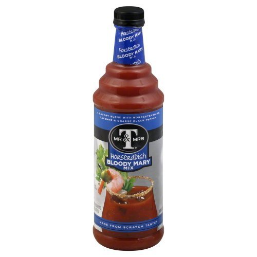 Mr & Mrs T Horseradish Bloody Mary Mix (6 Bottles) by Mr. & Mrs. T