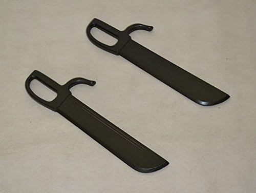Wing Chun Butterfly Knife,Hardwood Production/Black Paint,Chinese kung fu Training Equipment