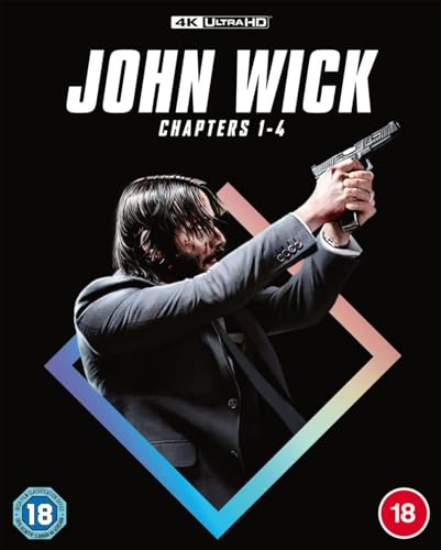 Image of John Wick: Chapters 1-4 (Exclusive Features & Commentaries) [4K Ultra HD] [Region Free]