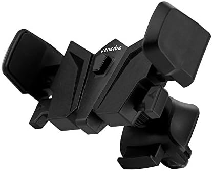 Veneibe Car Phone Holder, Air Vent Car Mount Holder Cradle 360° Rotatable Joint and One Touch Design for iPhone X/8/8P/7/7P/6s/6P/5S, Galaxy S5/S6/S7/S8, Google  Nexus, LG, Huawei and More