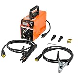 Zistel Máquina de solda ARC de 120 Amp para iniciantes, mini máquina de solda portátil de 110 V com cabo mais longo, visor LCD de soldador inversor IGBT - 2 anos de garantia