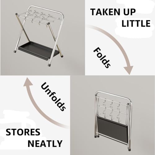 Support de parapluie indépendant design compact pour le bureau