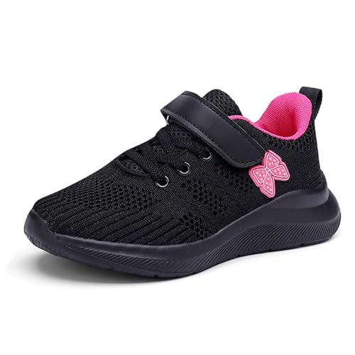 Genérico Zapatillas Running 35 Y 36 NiñA,Zapatillas De Deporte De Malla con Cordones para NiñOs De Moda A Juego con El Color Informales CóModas para Correr