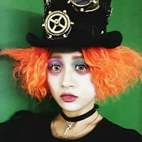 Perruque Courte Ondulée Verte Pour Clown / Joker – Style Fleck Halloween Cosplay, Fibres Haute Température, Confortable Et Facile à Porter