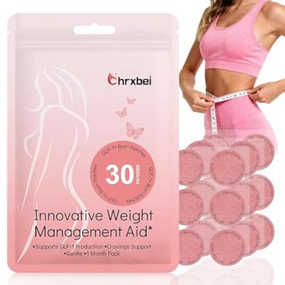 Chrxbei GLP-1 Patches, Natural Ingredients, 30 ...