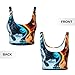 Cozy for Ice and Fire Lions Art Yoga Bra for Women Girls, U-Shaped Back Tops with Pads Control Shapewear Outfit for Sports Fitness