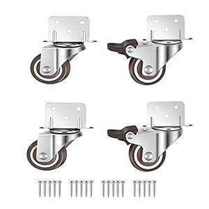 Geocang 32mm Möbel Lenkrollen Set 4 Stk