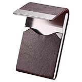 sundee Tarjetero de visita, funda para tarjetas de nombre con