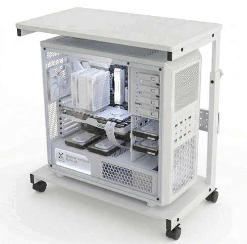 �p�\�R�����b�N �p�\�R�����S�� ���~�� W64×D35×H60�`80cm �t���^���[�Ή� �ω׏d40kg PC�X�^���h PC���S�� PC���b�N �T�[�o�[���b�N �Q�[�~���O �T�C�h�f�X�N �f�X�N�����[ �I�t�B�X���[ �L���X�^�[�t�� �ȃX�y�[�X �g���ȒP �ړ�