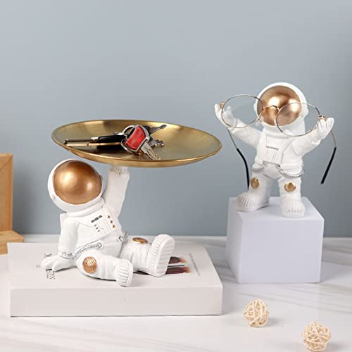 Porte-lunettes astronaute en résine pour bureau et table de nuit - 4