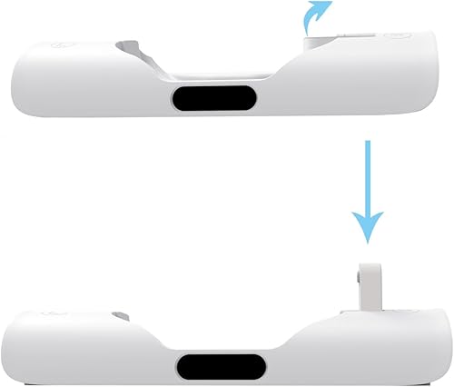 Vista 4 de ZLiT for Oculus Quest 3 Charging Dock,Portable Charging Dock Station Stand Base for Oculus Quest 3 VR Headset Charging Dock(White)