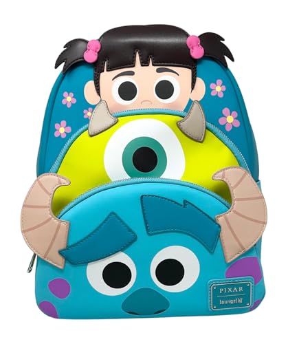 Loungefly Disney Monsters Inc Updated Womens Double Strap Shoulder Bag Purse