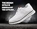 Mens Casual Oxfords Shoes Mesh Slip On Fashion Walking Dress Sneakers Work Lightweight Breathable Soft Sole White US6.5