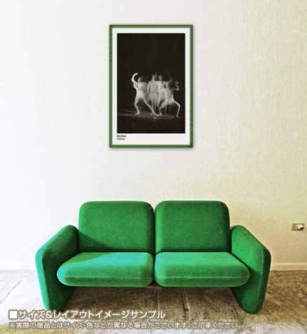 Amazon.co.jp: ポスター バウハウス phases of dramatic gestures 額装