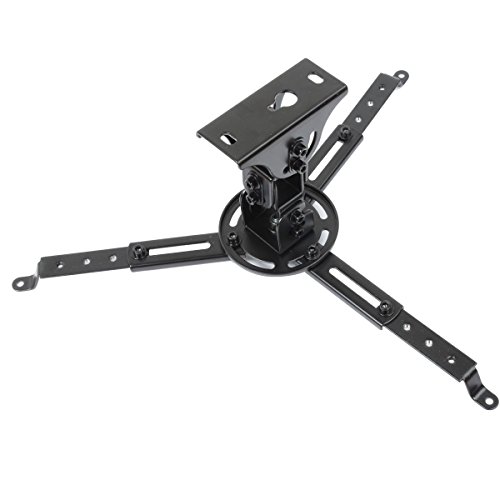 Videosecu Lcd Dlp Tilt Swivel Sloped Projector Ceiling Mount Bracket Fit Flat And Vaulted Ceiling Pj1B Wu7 #TOP2