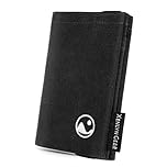 XENLYN GEAR Ultr-Slim Trifold Wallet - Minimalist Fabric Card Holder with Elastic Security Band & RFID Blocking Card - Durable Water Resistant Sport Purse for Men, Hiking, Construction Work