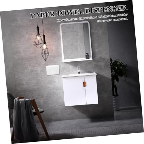 Dispensador de Toallas de Papel para Baño con Fijación de Pared 3