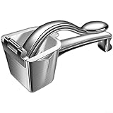 Shophubio Rostfreie Obstpresse aus Edelstahl 304 – Manuelle Hand-Zitruspresse für Zitronen, Limetten, Orangen, Granatäpfel & Äpfel, abnehmbares Design