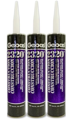 Geocel 2320 Gutter Sealant White 3 Pack