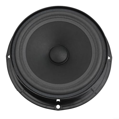 Yhenlovtt Juego de altavoces delanteros y traseros para coche, repuesto ABS negro, OEM 5n0035454b 5n0035453c, compatible con actualización de audio interior 20092019 (parte trasera)
