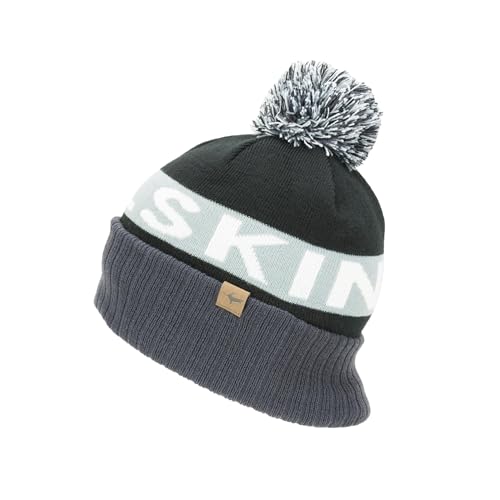 Image of SEALSKINZ Unisex Foulden Water Repellent Cold Weather Bobble Hat