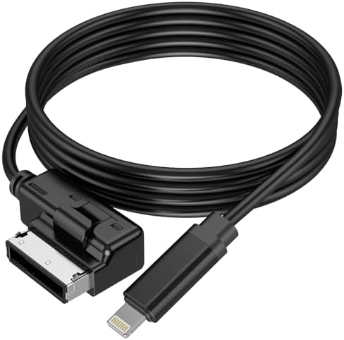 AMI MMI Aux Cable - Compatible with Audi A3/A4/A5/A6/A7/A8/S4/S6/S8/Q5/Q7/R8/TT 2011-2016 with MMI 3G System