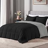 LOVTEX 3PCS King Comforter Set - Ultra Soft Washed Microfiber Comforter Sets for King Bed -...
