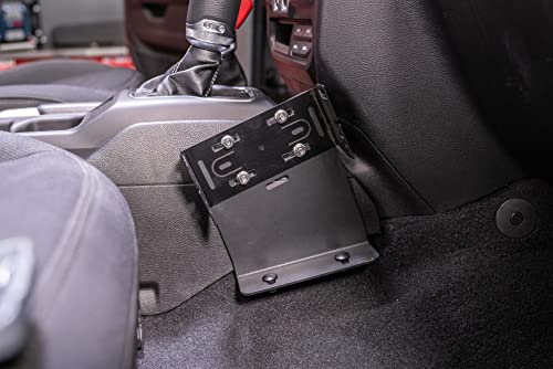 Rugged Ridge Race Radio Mount for Jeep Wrangler JL | Steel, Black | 13551.06 | Fits 2018-2025 Jeep Wrangler JL by Rugged Ridge - Used condition - US$22.64