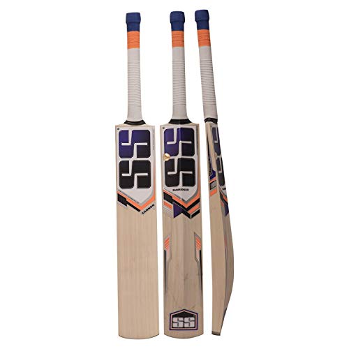 SS Cannon Kashmir Willow Tennis Ball Cricket Bat Exclusive Cricket Bat for Adult Full Size with Full Protection Cover Short Handel Latest 2019 Series