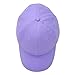 DALIX Womens Hat Lightweight 100% Cotton Cap in Lavender Purple