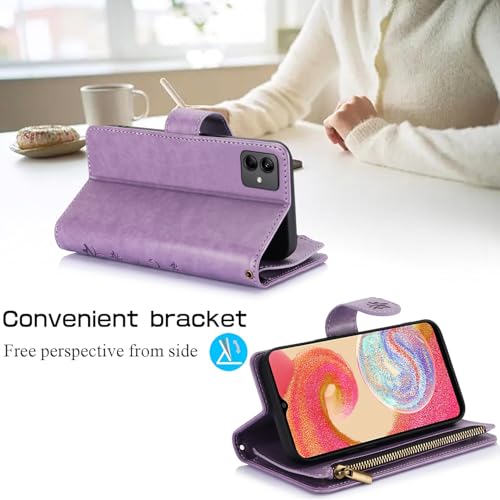 Coque Samsung Galaxy A04E violette YM020 UK housse de protection